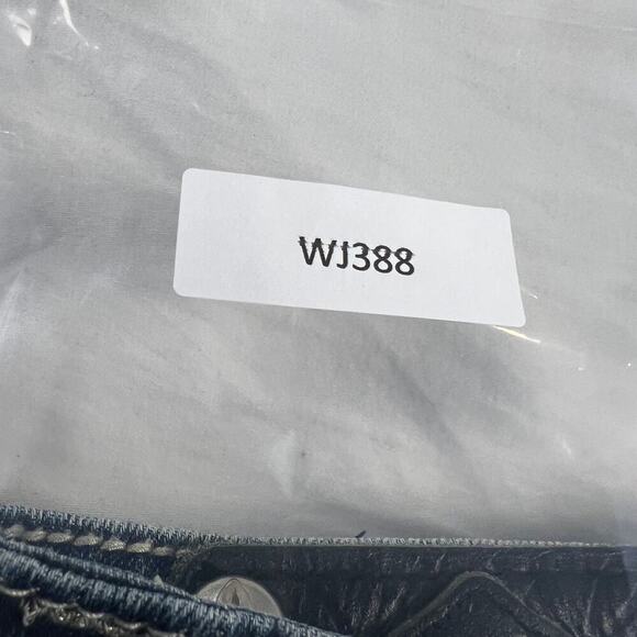 Miss Me Signature (Low) Rise Skinny Embellished Jeans Crystal Angel Wngs Size 26 - Picture 14 of 14